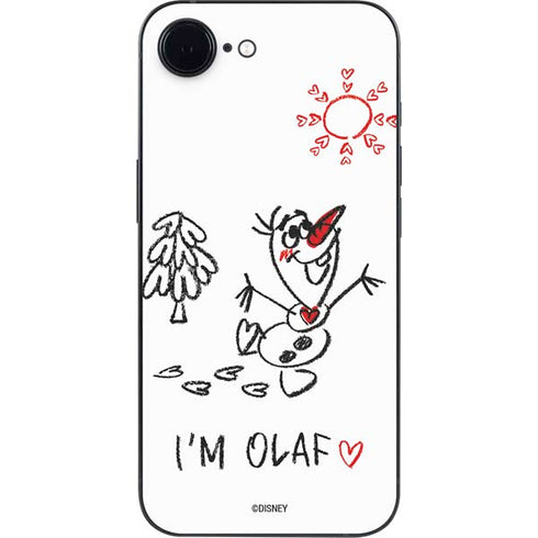 Disney Frozen I Am Olaf Art iPhone 16e Skin